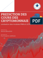 Prédicttion Des Cours de Cryptomonnaies