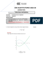 EXAMEN SUSTITUTORIO Calculo Integral - 2022 20