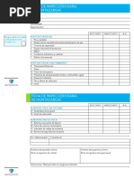 Ficha de Inspeccion Diaria de Montacargas