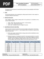 Cube Sampling Procedure - R0 - 19.07.2022