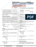 1ero Sec. Algebra IV Bimestre