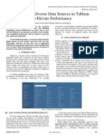 Integrating Diverse Data Sources in Tableau To Elevate Performance