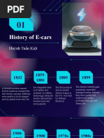 History of E-Cars