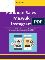 Panduan Sales Masyuk Instagram