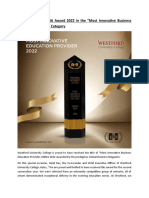 Global Brand Magazine Award 2022