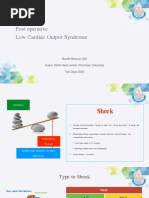 11 - Management Post Operative Low Cardiac Output Syndrome