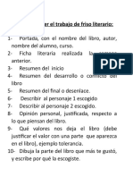 Partes Del Friso Literario