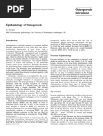 Epidemiology of Osteoporosis