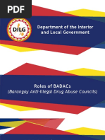 DILG Roles of The BADAC