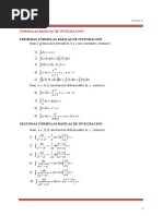 Formulas Integrales