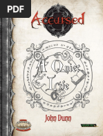 Savage Worlds - Accursed - A Quiet Life