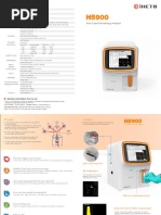 Brochure-H5900 5 Part Hematology Analyzer