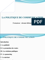 ISI - La Politique de Communication