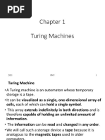 Chapter 1 Turing Machines