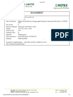 Datasheet: Weather Proof IP67