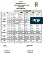 Jadwal UJIAN SEMESTER GANJIL 2022 2023