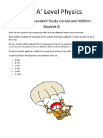 Mechanics Independent Study Booklet Part B