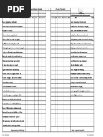 Restaurant OPENING & Closing Checklist.