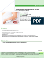 MEGA OFERTA: 2 Almofadas Ergonómicas para Joelhos e Pernas Por 12 . Diga Adeus Às Dores de Costas Matinais. PORTES INCLUÍDOS