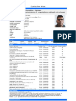 Curriculum Fermin Pérez