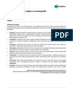 Química-Tratamento de Água, Esgoto e Cromatografia-08-03-2022