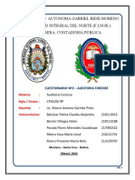 Cuestionario 2 - Auditoria Forense