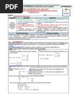 Solución Ficha 1 - 5to - Exp 5