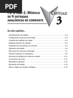 F04AD-1 Modulo de 4 Entradas Analogicas de Corriente