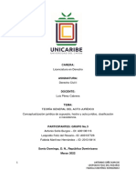 Trabajo Final. TEORÍA GENERAL DEL ACTO JURÍDICO