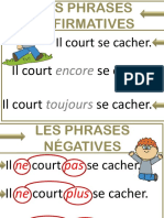 Affichage Les Phrases Affirmatives Négatives ALIASLILI