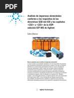 Analisis de Impurezas Elementales Agilent