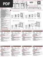 UD20197B C - Baseline - Multi Lingual - Video Intercom 8 Series Villa Door Station - QSG - V2.2.3