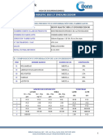 MSDS-Bonn Mastic 850 LT Endurecedor