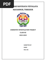 Chemistry Investigatory Project-1