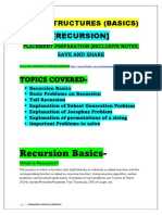 Data Structures (Recursion)