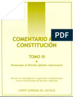 Comentario A La Constitución TOMO III