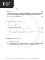 11 Rates of Change QP Cie Ial Maths