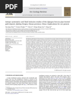 Isotope Systematics and Fluid Inclusion