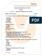 Important Questions For CBSE Class 8 Science Chapter 4