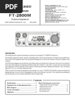 FT-2800M Technical Supplement