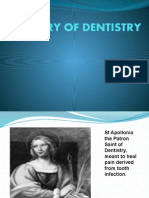 Update History of Dentistry (6th March 2015)