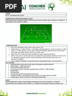 6 V 6 + 1 Possession With 3 Zones