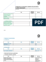 Sterilization Review Questionnaire ETO