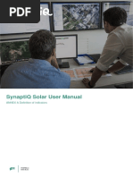 SynaptiQ User Manual - Annex A Definition of Indicators