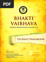 BVRC BHAKTI VAIBHAVA Student Handbook