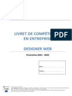 Livret Entreprise Designer Web 21-21