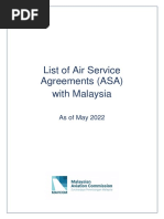 Air Service Agreement Lis