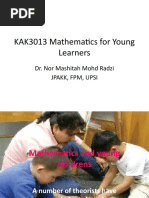 Kuliah 1 - Mathematics and Young Children