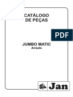 5° - Edicao - Rev - 01 - Catalogo - Pecas - Jumbo Matic - Arrato