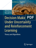 Decision Making Under Uncertainty and Reinforcement Learning